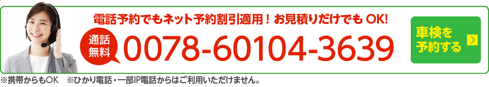 電話で車検を予約する